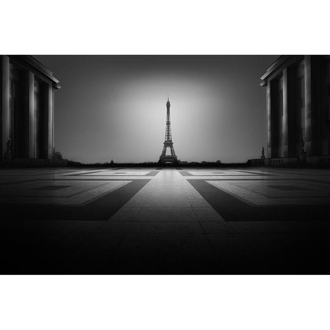 Rise I White Modern Wood Framed Art Print by InTheMoment