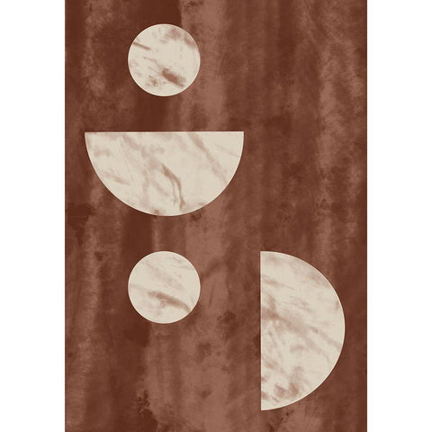 Geo Marble Black Modern Wood Framed Art Print by 1x Studio II