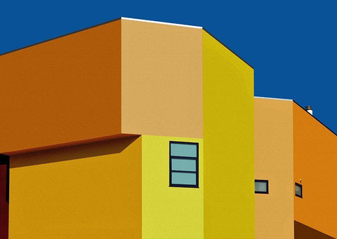 Urban Texture - Venice-Los Angeles-California Black Ornate Wood Framed Art Print with Double Matting by Orbach, Arnon