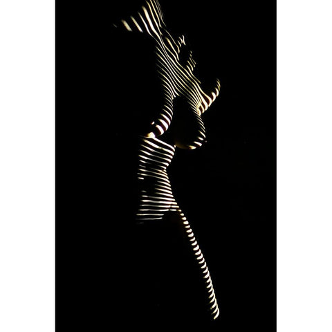 Untitled Black Modern Wood Framed Art Print by Dzyubin, Dmitry