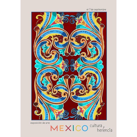 Mexico City Art Basel White Modern Wood Framed Art Print by 1x Studio II