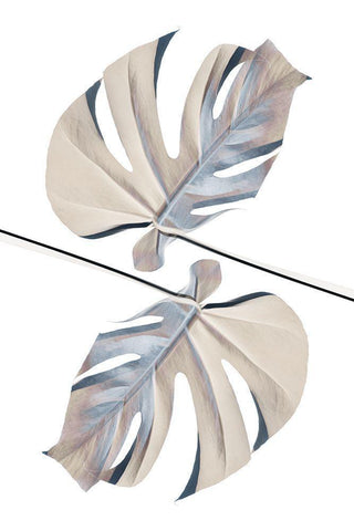 Ying Yang 02 White Modern Wood Framed Art Print with Double Matting by 1x Studio III