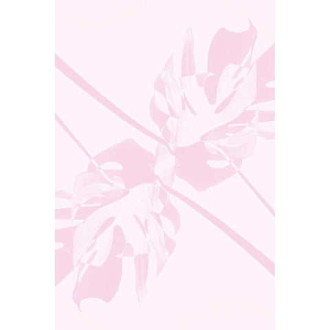 Monstera Kaleidoscope 09 Black Modern Wood Framed Art Print by 1x Studio III