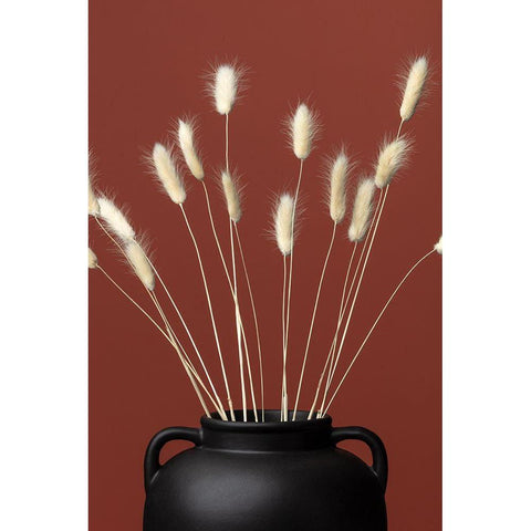 Bunny Grass Vase Gold Ornate Wood Framed Art Print with Double Matting by 1x Studio III