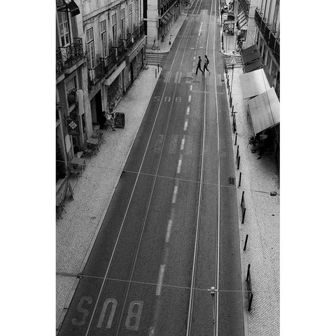 Untitled Gold Ornate Wood Framed Art Print with Double Matting by Coelho, Fernando