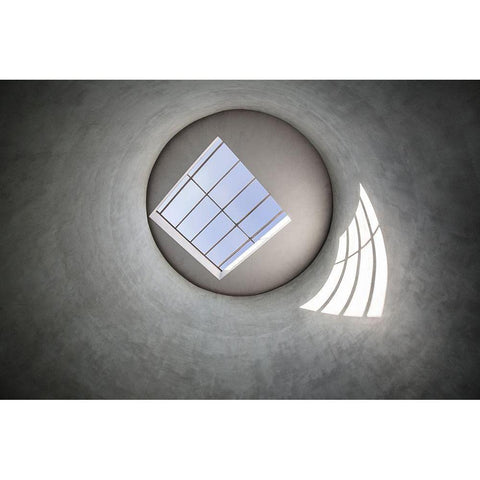 Imprisoned White Modern Wood Framed Art Print by P Neto, Filipe