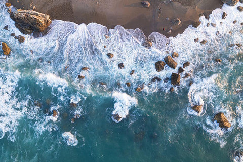 Before The Storm Black Ornate Wood Framed Art Print with Double Matting by Mitamura, Takeshi