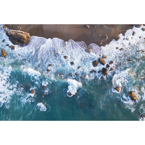 Before The Storm Black Modern Wood Framed Art Print by Mitamura, Takeshi