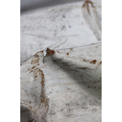 corrugated iron_1 Black Modern Wood Framed Art Print with Double Matting by 1x Studio III