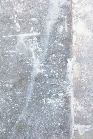 Sheet metal wall_4 Black Ornate Wood Framed Art Print with Double Matting by 1x Studio III