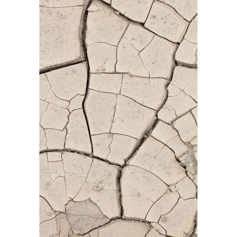 Clay wall_beige White Modern Wood Framed Art Print by 1x Studio III