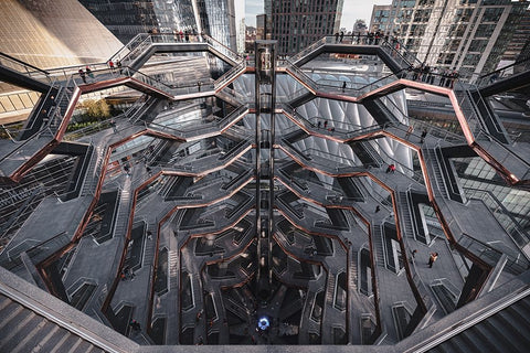 Wide Vessel Black Ornate Wood Framed Art Print with Double Matting by Tagliarino, Marco