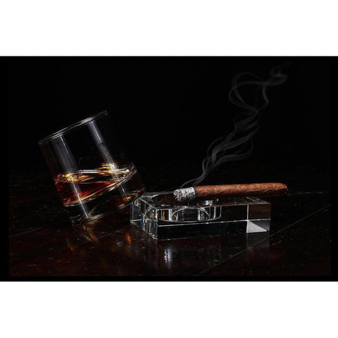 Still Life For Adults Black Modern Wood Framed Art Print by Simeonov, Valentin