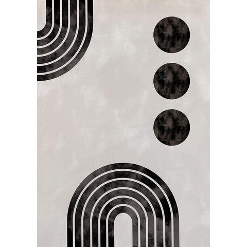 Arch_drops_001 Gold Ornate Wood Framed Art Print with Double Matting by 1x Studio II