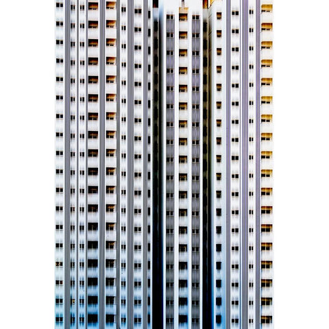 abstract building Black Modern Wood Framed Art Print by Mohammad Hossein, Hamid