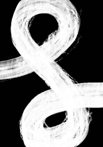 negatives_006_and White Modern Wood Framed Art Print with Double Matting by 1x Studio II