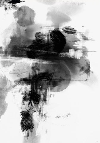 wild_play_002 White Modern Wood Framed Art Print with Double Matting by 1x Studio II