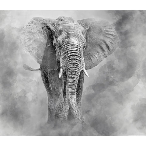 Giant Gold Ornate Wood Framed Art Print with Double Matting by Rosenkrancova, Ilona