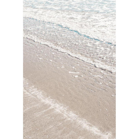 Beach_004 Black Modern Wood Framed Art Print with Double Matting by 1x Studio III