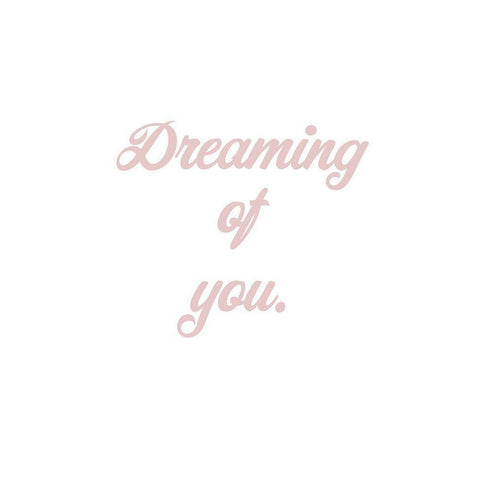 Dreaming of you White Modern Wood Framed Art Print by 1x Studio II