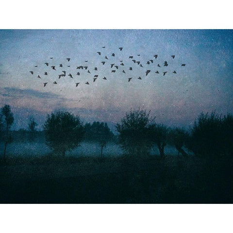 The Promise Gold Ornate Wood Framed Art Print with Double Matting by Landau, Ulrike