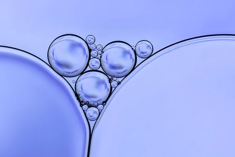 Keeping Balance Black Ornate Wood Framed Art Print with Double Matting by Van Krimpen, Brigitte