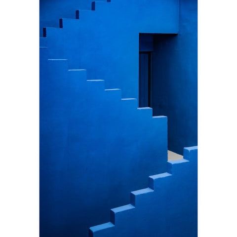 Muralla Roja #11 Black Modern Wood Framed Art Print by Wride, Linda