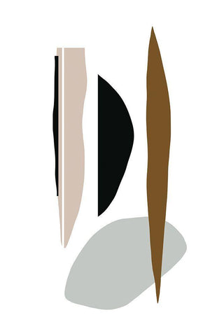 All Mine White Modern Wood Framed Art Print with Double Matting by Sawall, Anastasia