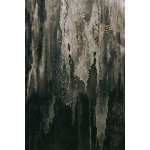 Grunge Window Black Modern Wood Framed Art Print by Mossholder, Tim