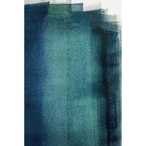 Painted Textures White Modern Wood Framed Art Print by Mossholder, Tim