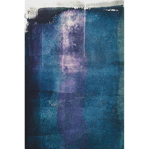 Painted Textures Black Modern Wood Framed Art Print with Double Matting by Mossholder, Tim