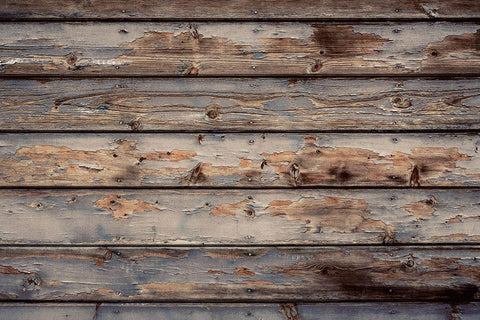 Wood Texture White Modern Wood Framed Art Print with Double Matting by Mossholder, Tim