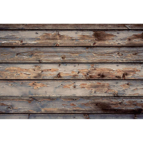 Wood Texture Black Modern Wood Framed Art Print with Double Matting by Mossholder, Tim