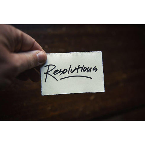 Resolutions White Modern Wood Framed Art Print by Mossholder, Tim