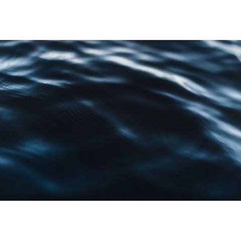 Water Textures White Modern Wood Framed Art Print by Mossholder, Tim