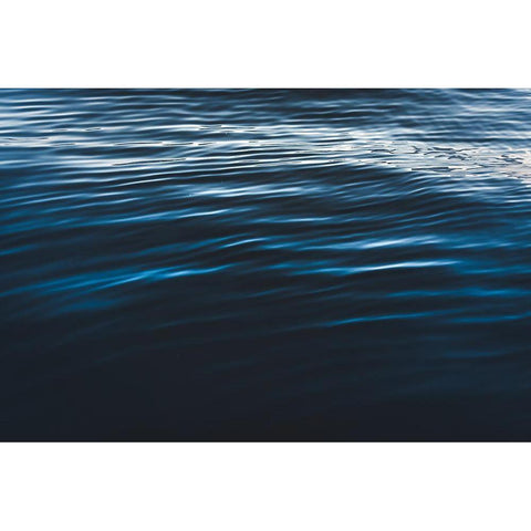 Water Textures Black Modern Wood Framed Art Print with Double Matting by Mossholder, Tim