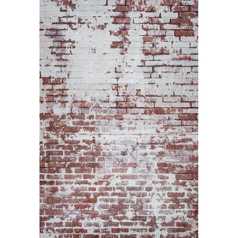 Brick Wall Black Modern Wood Framed Art Print by Mossholder, Tim