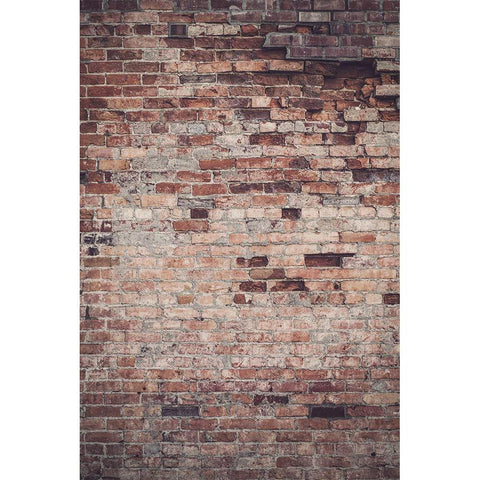 Bricked Gold Ornate Wood Framed Art Print with Double Matting by Mossholder, Tim