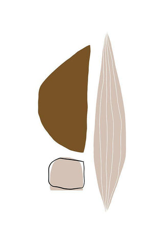 Imperfections White Modern Wood Framed Art Print with Double Matting by Sawall, Anastasia