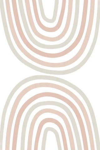 Double Rainbow Black Ornate Wood Framed Art Print with Double Matting by Sawall, Anastasia