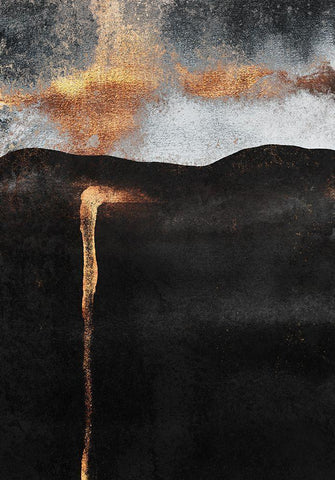 Ember Black Ornate Wood Framed Art Print with Double Matting by Fredriksson, Elisabeth