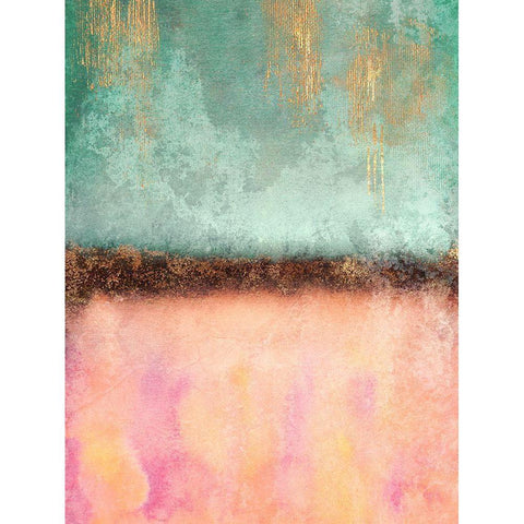 Summer Black Modern Wood Framed Art Print by Fredriksson, Elisabeth
