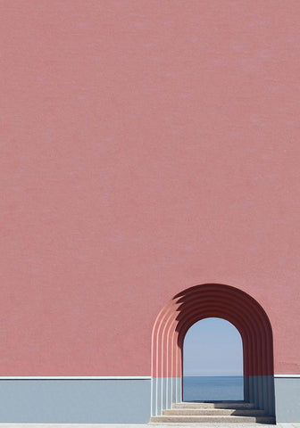 Look the ocean Black Ornate Wood Framed Art Print with Double Matting by Cederberg, Marcus