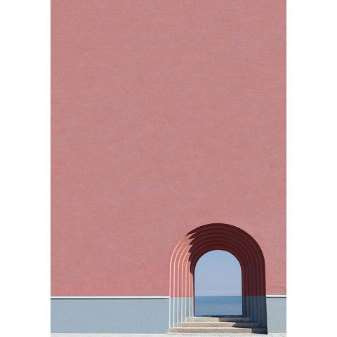 Look the ocean Black Modern Wood Framed Art Print with Double Matting by Cederberg, Marcus