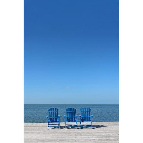 Florida Keys Black Modern Wood Framed Art Print with Double Matting by Cederberg, Marcus