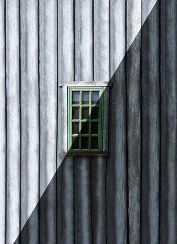 Shabby chick Black Ornate Wood Framed Art Print with Double Matting by Cederberg, Marcus