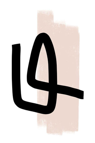 Why Not White Modern Wood Framed Art Print with Double Matting by Sawall, Anastasia