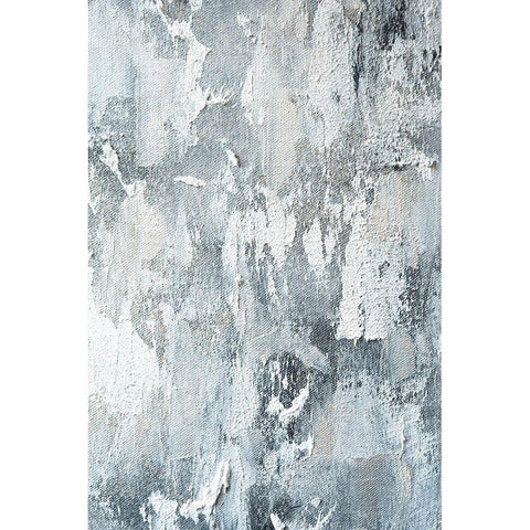 Heavy Texture Black Modern Wood Framed Art Print with Double Matting by Sawall, Anastasia
