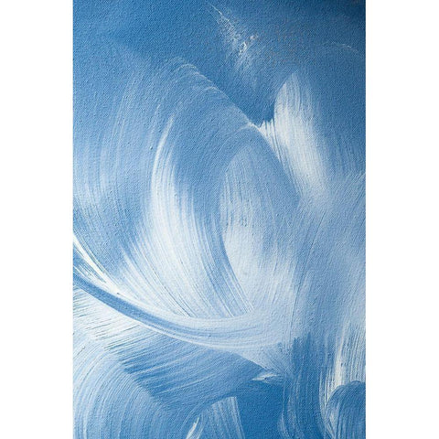 Acrylic Waves No 2 Gold Ornate Wood Framed Art Print with Double Matting by Sawall, Anastasia