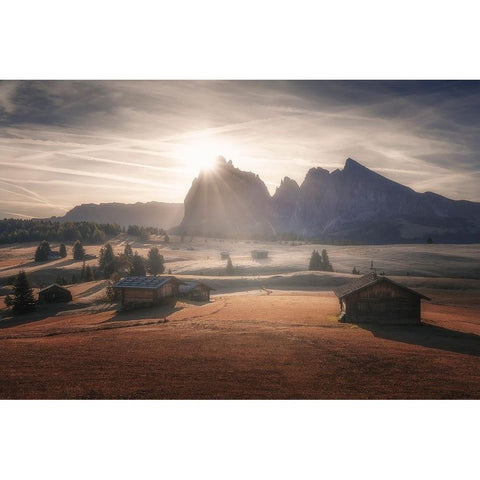 Sweet Dreams White Modern Wood Framed Art Print by De Franzoni, Thomas